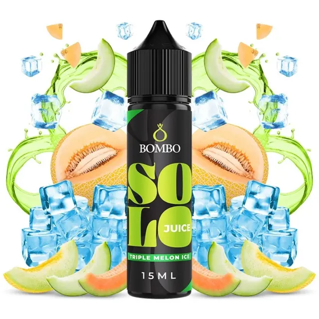 Solo Juice Triple Melon Ice 10ml (60ml) - Bombo Flavorshots