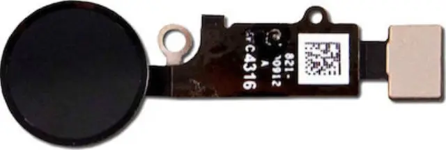 Καλωδιοταινία Home Button Flex για iPhone 7/7Plus (BLACK)