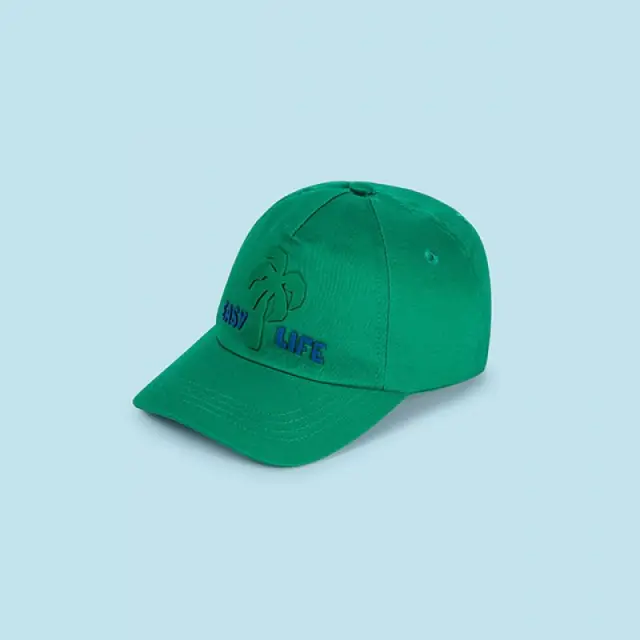 Mini 2 έως 10 ετών Καπέλο Better Cotton πράσινο - 52 3