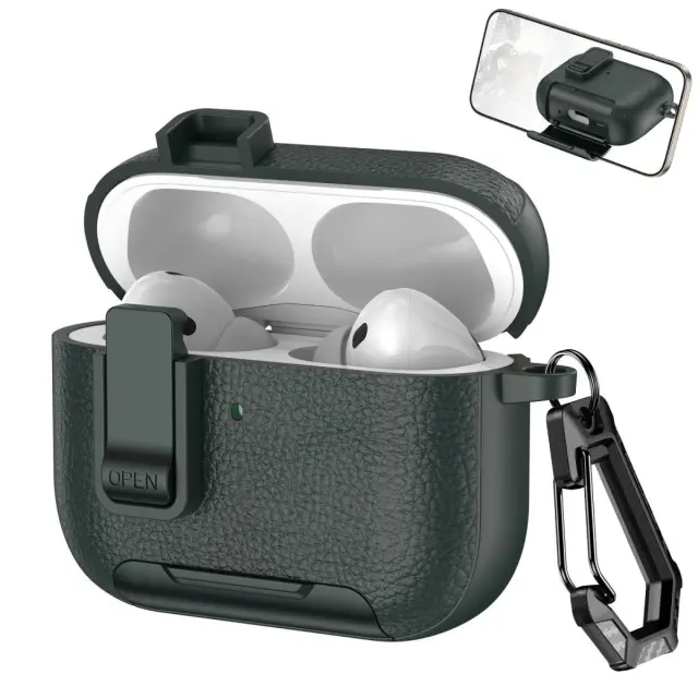 Θήκη Texture Θήκη για Airpods Pro 3-Army Green OEM