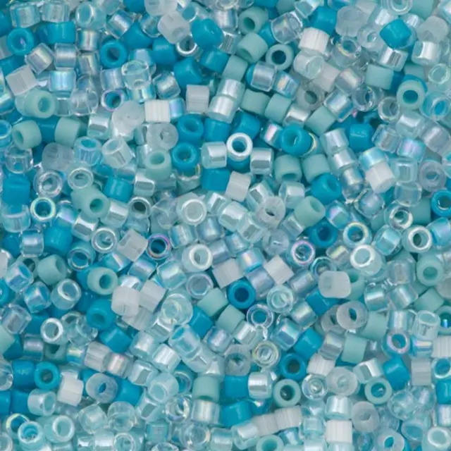 Χάντρα Miyuki Delica 11/0 - DB9097 - Seafoam Mix ~7gr