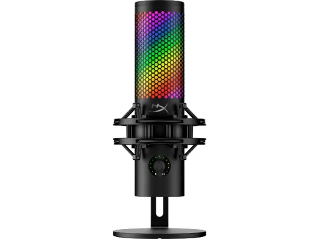 HP HyperX QuadCast 2 S USB Microphone - RGB Lighting - Black (9A273AA)