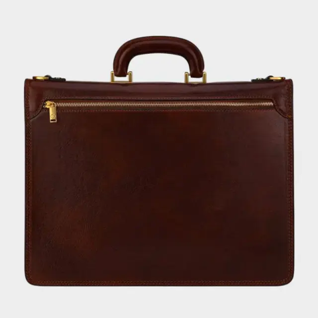Δερμάτινος Χαρτοφύλακας Time Resistance 5192501 Καφέ - ONESIZE 3