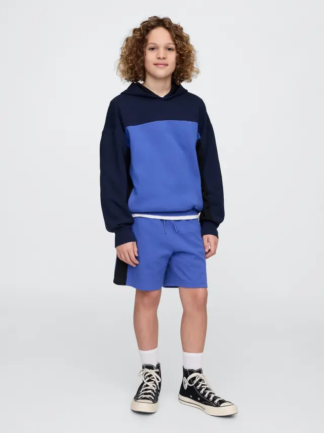 Μπλε Παιδικό GapFit Recycled Fit Tech Σορτς Dazzling blue
