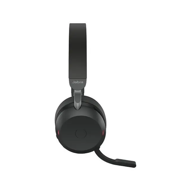 Jabra Headset Evolve2 75 UC Stereo With Charging Stand Link 380a Black (27599-989-999) 2