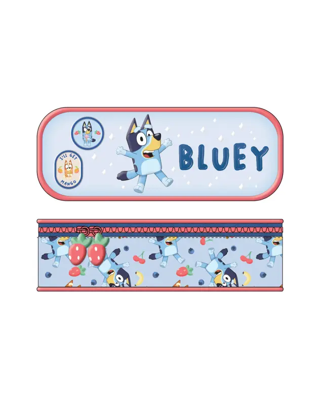 Κασετίνα Οβάλ Blue Bluey / 260341 (Graffiti)