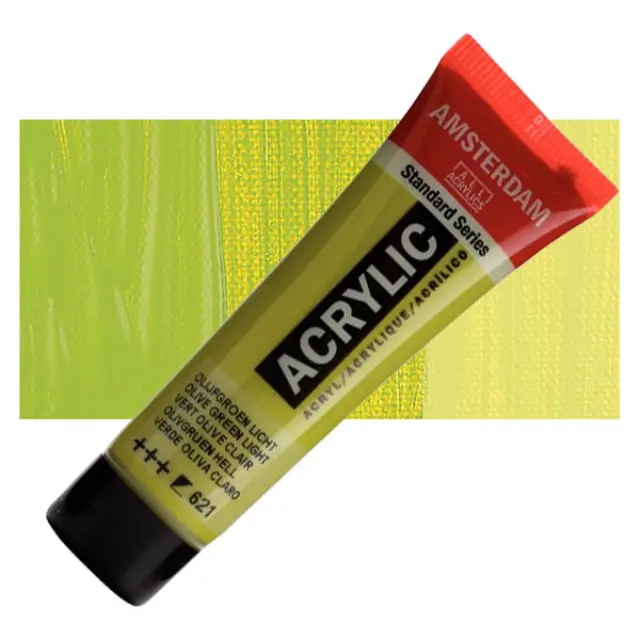 Ακρυλικό Talens Amsterdam 621 Olive Green Light - 20ml