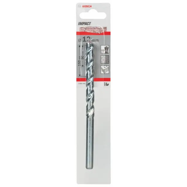 Τρυπάνι Πέτρας Bosch Impact 2608596136 12x90x150mm
