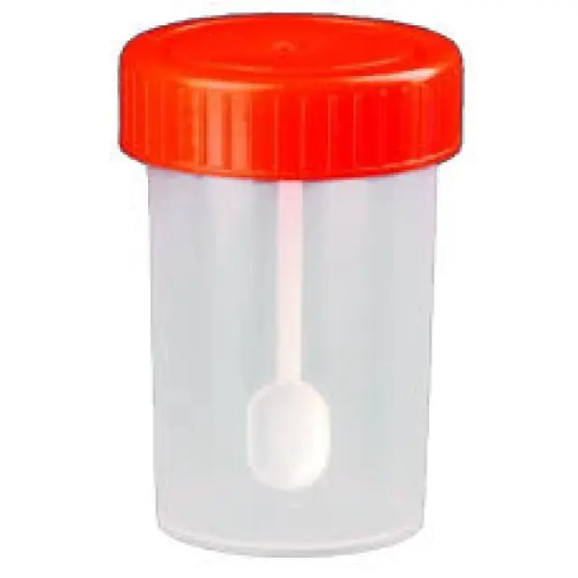 Test Δοχείο Συλλογής Κοπράνων Αποστειρωμένο, 60ml