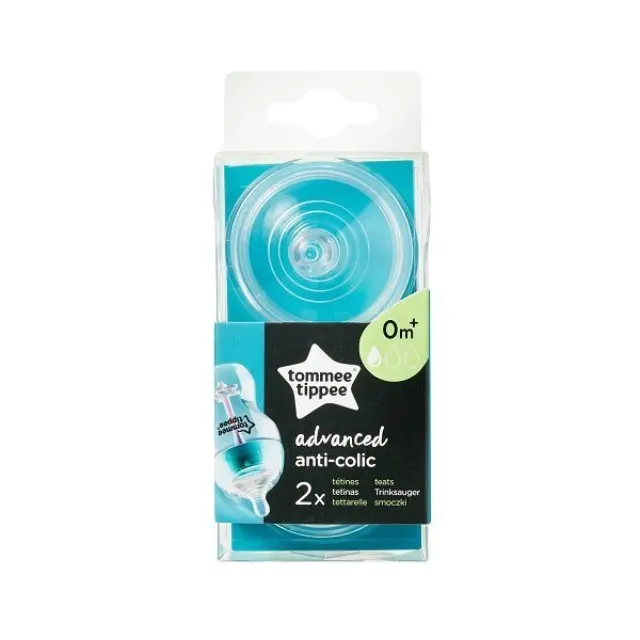 Tommee Tippee Advanced Anti-Colic Θηλές Αργής Ροής (0+ μηνών) 2pcs