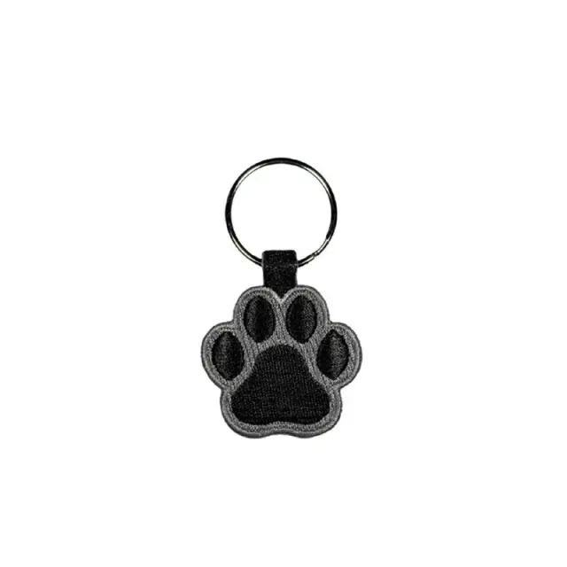 ActionLab Κεντητό Μπρελόκ Animal Paw Grey Μονόχρωμο 2