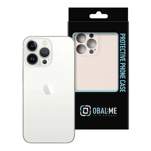 OBAL:ME Matte TPU Case for Apple iPhone 13 Pro Beige 3