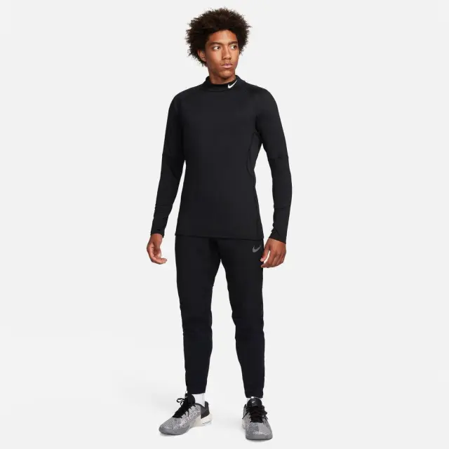 Nike Pro Warm Top (FB8515-010) - Μαύρο 3