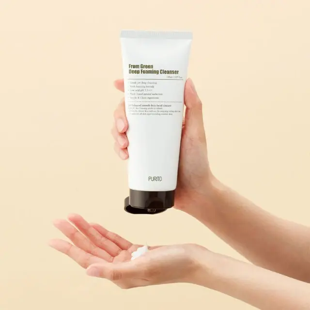 Purito From Green Deep Foaming Cleanser Αφρώδες Καθαριστικό Προσώπου, 150ml 3