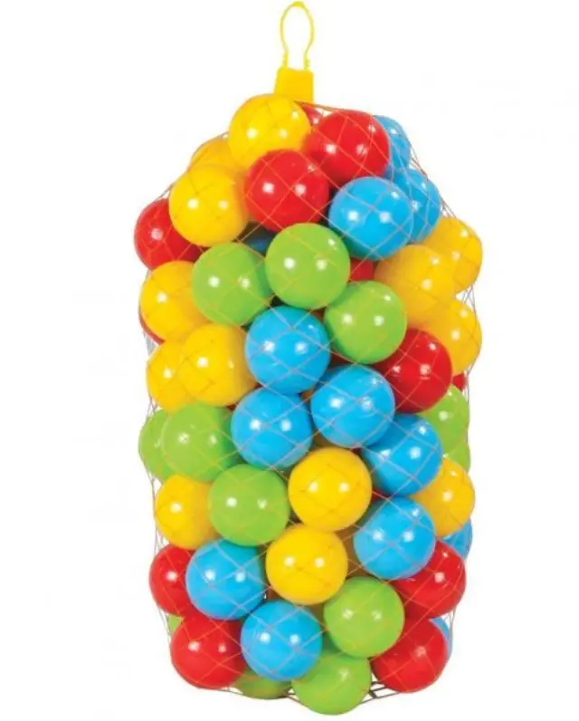 Pilsan Play Pool Balls Χρωματιστές Μπάλες 7cm 100τεμ. 06411