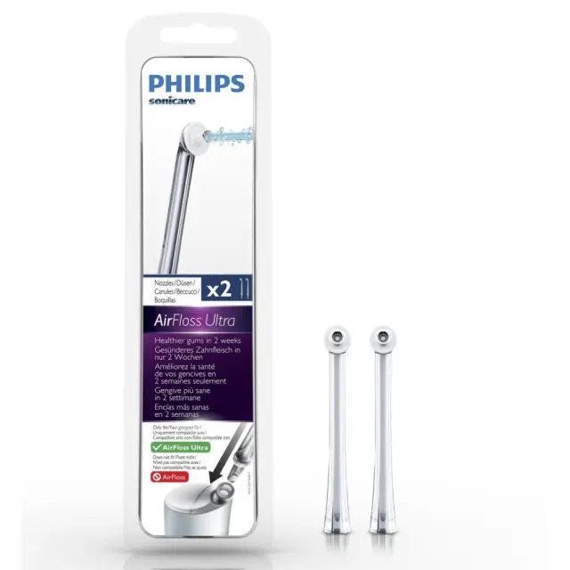 Philips Sonicare AirFloss Ultra Ανταλλακτικές Κεφαλές Flosser HX8032/07 2τμχ