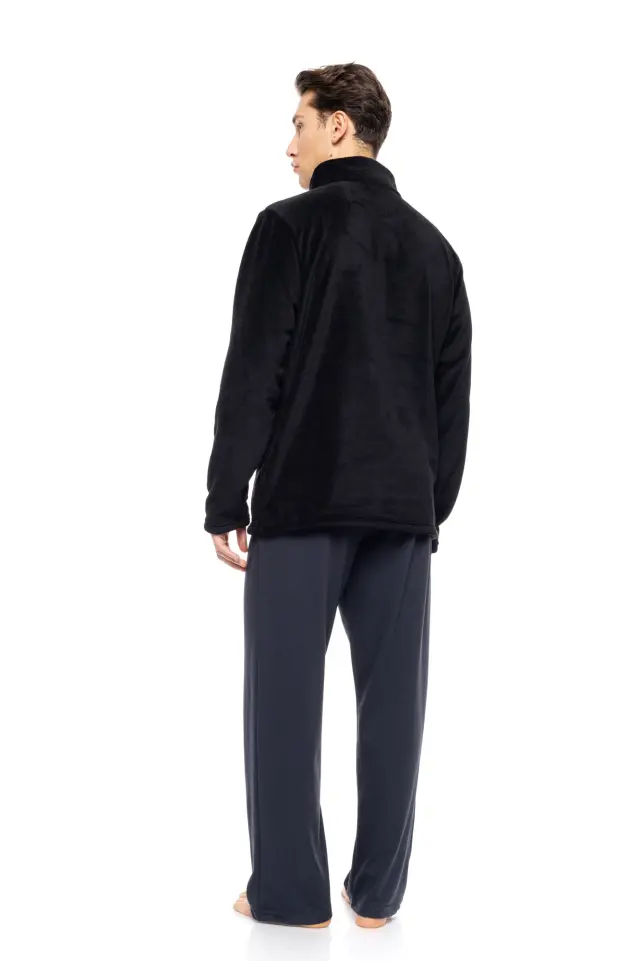 WN-M103 - Black - ROBE NOS ZIPPER 3