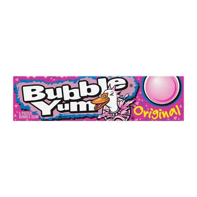 Bubble Yum Original Bubblegums 40gr (Aνάλωση κατά προτίμηση πριν από 30/10/26)