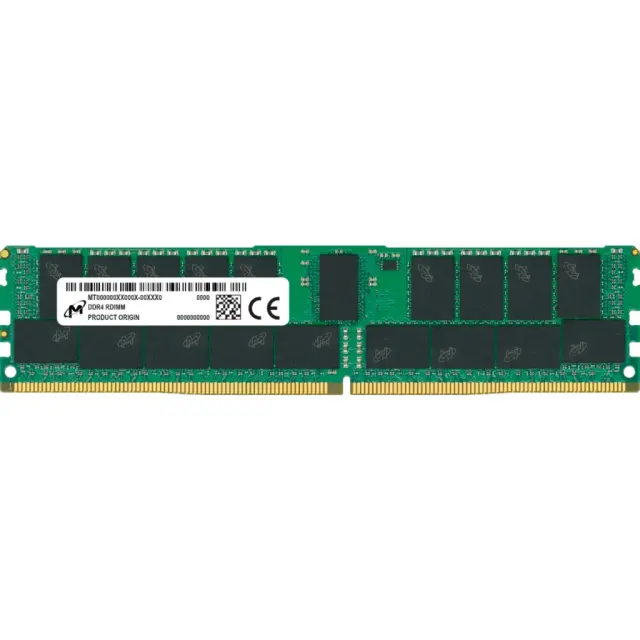 Micron DIMM 64 GB DDR4-3200 (green, MTA36ASF8G72PZ-3G2R)