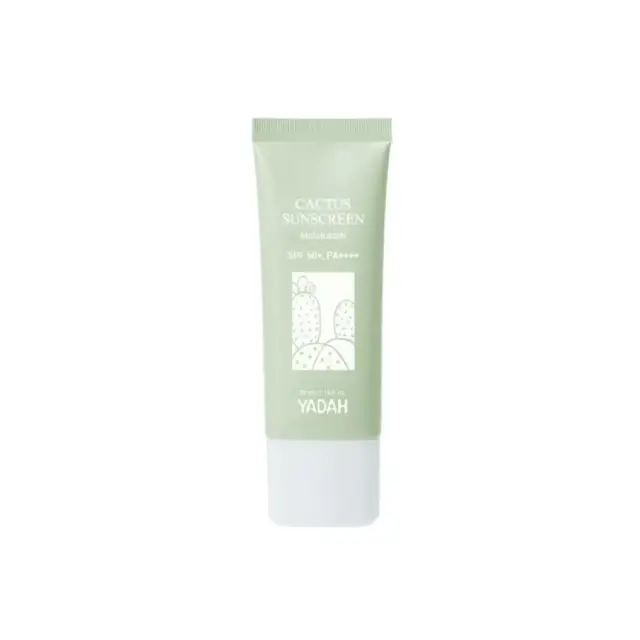 Yadah Cactus Sunscreen SPF50+ PA++++ Αντηλιακή Κρέμα Προσώπου Υψηλής Προστασίας με Εκχύλισμα Κάκτου, 35ml