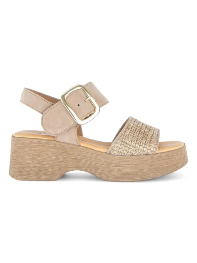 Gabor Πέδιλα Γυναικείο δέρμα Nubuck Καφέ GAB/64520 44-SAND 3