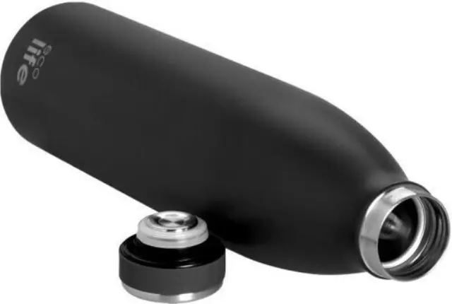 Ecolife®-Slim Black Thermos 1lt. 2