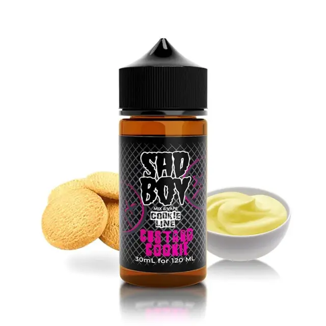 Custard Cookie 30ml (120ml) - Sad Boy Flavorshots