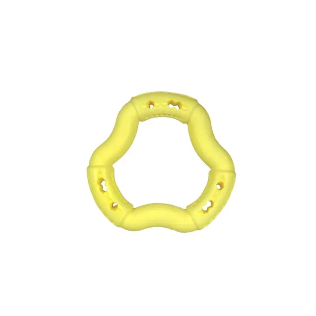 Vadigran Παιχνίδι Καουτσούκ TPR Ring Κίτρινο-Βανίλια 12cm 80gr 3