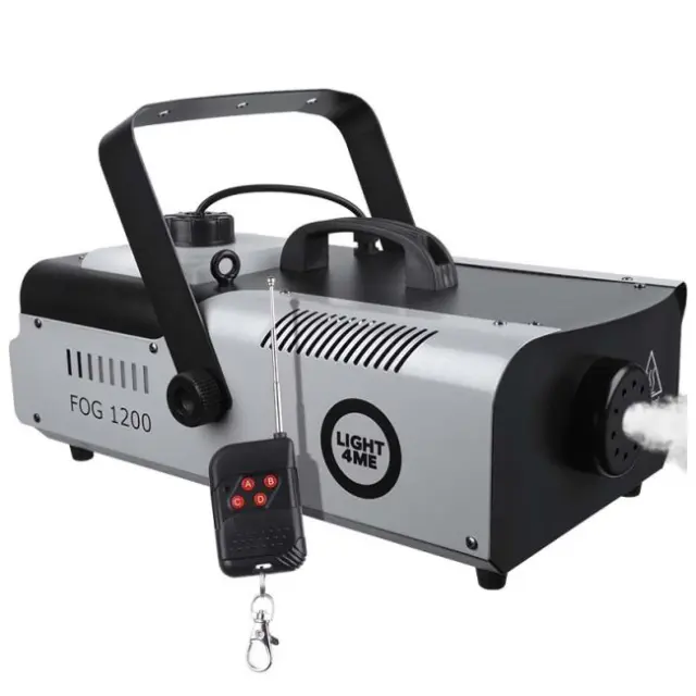 LIGHT4ME FOG 1200 smoke fog machine remote control