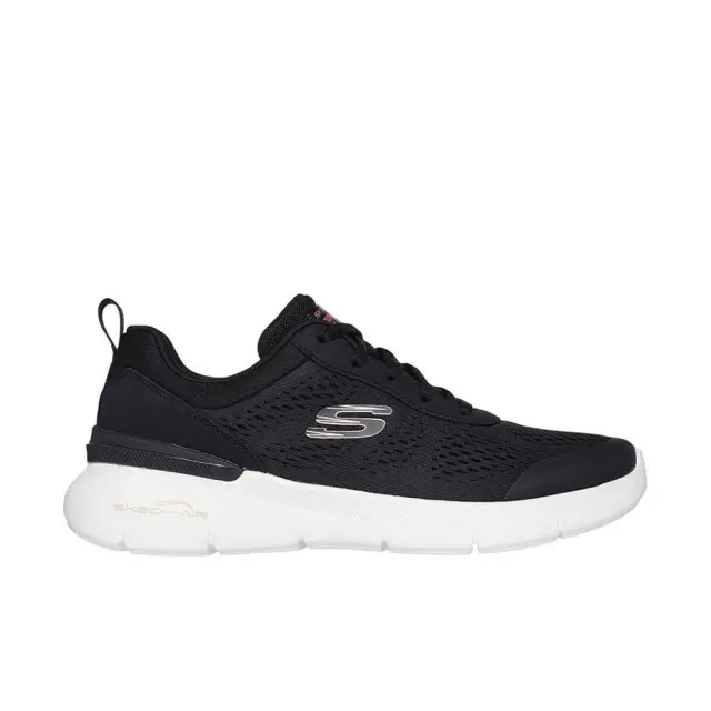 Skechers New Heights Air Dynamight 2.0 (150370-BKRG) - Λευκό-Μαύρο - 37.5