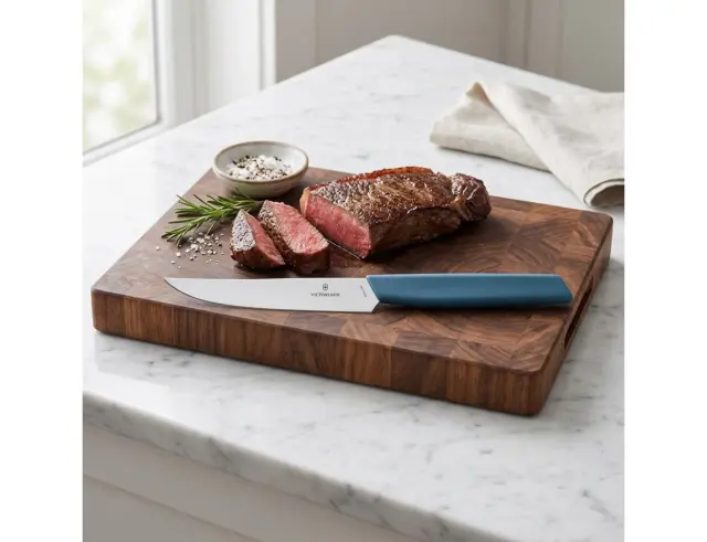 Μαχαίρι Μπριζόλας Victorinox Swiss Modern με μήκος λεπίδας 12cm - Blue6.9006.122