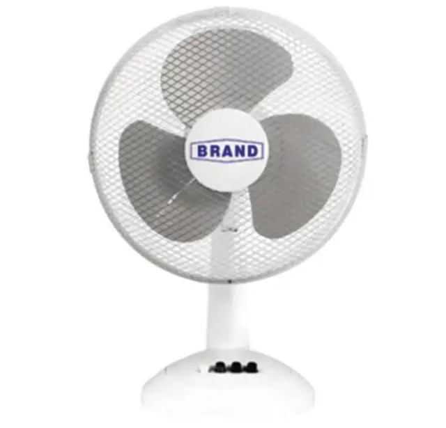 Ανεμιστήρας Επιτραπέζιος Φ30 BRAND ΛΕΥΚΟΣ