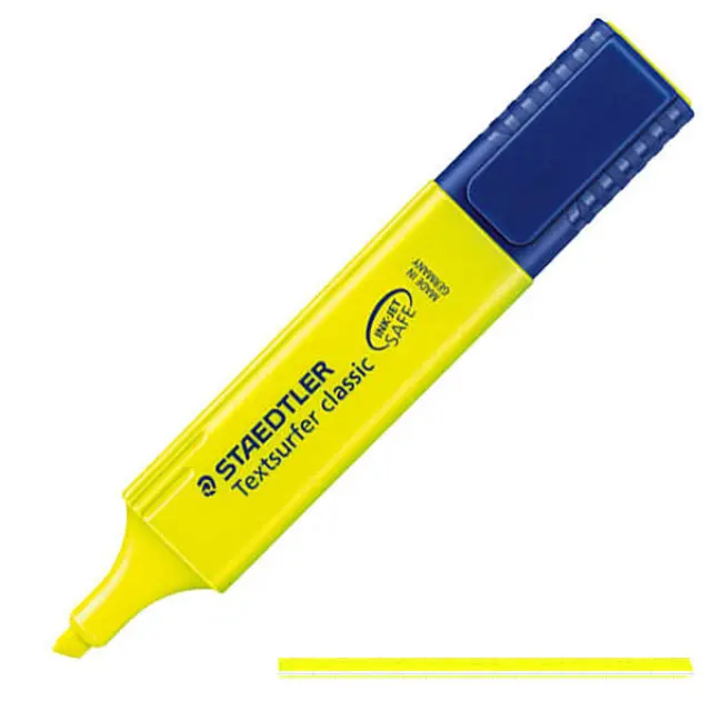 Staedtler Μαρκαδόρος Υπογράμμισης - Yellow