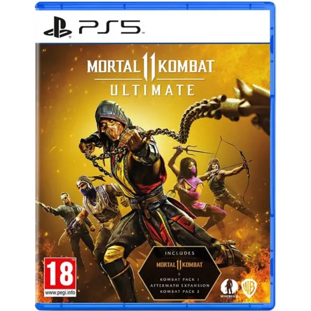 PS5 Mortal Kombat 11 - Ultimate Edition (Includes Kombat Pack 1 & 2 + Aftermath Expansion)