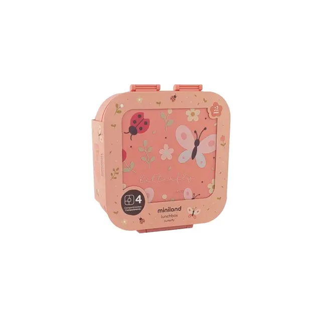 MINILAND ΠΑΙΔΙΚΟ ΔΟΧΕΙΟ ΦΑΓΗΤΟΥ BUTTERFLY 1200 ml 2