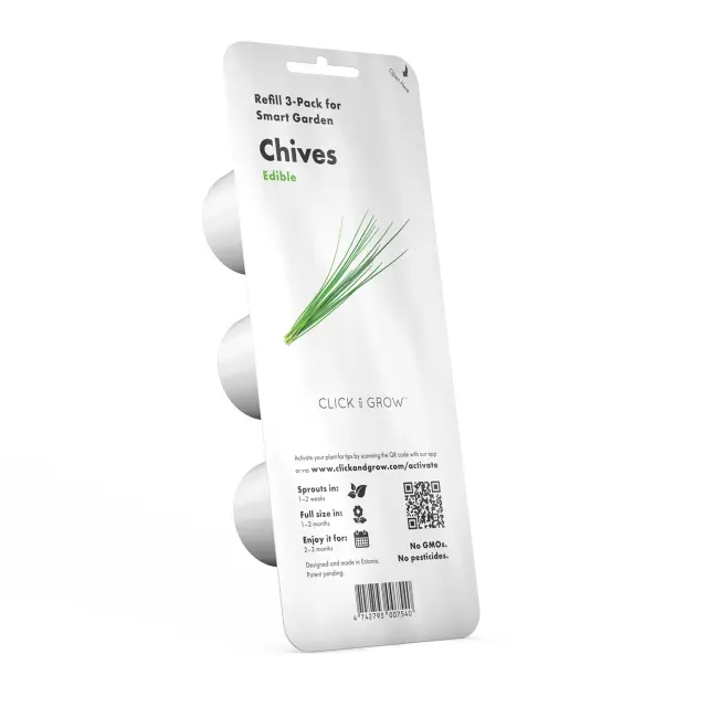 Click and Grow - Smart Garden Refill 3-pack - Chives SGR38X3 - Home and Kitchen 2