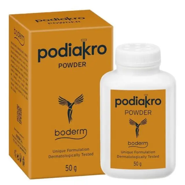 Podiakro Πουδρα Ποδιων Νιτρικο Μικοναζολης 2% W W Καλαμινη 10% W W