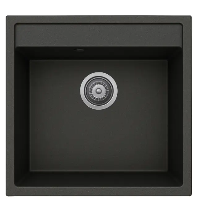 ΝΕΡΟΧΥΤΗΣ ΑΠΟ ΓΡΑΝΙΤΗ ΕΝΘΕΤΟΣ UNIXTON ICARUS-50 50X50 1B Metalic Anthracite