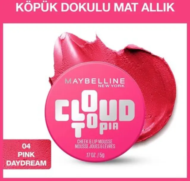 Cloudtopia Cheek & Lip Mousse 5gr