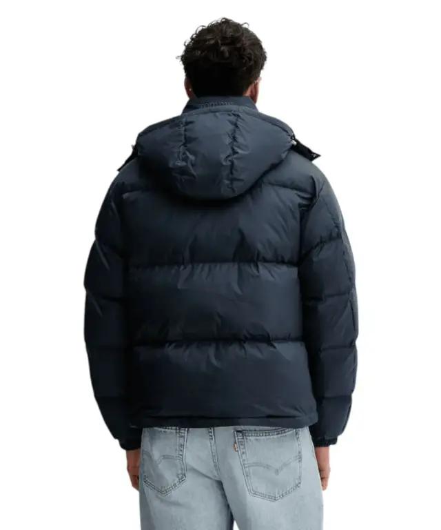 Tommy Hilfiger - Ανδρικό Πουπουλένιο Μπουφάν Puffer Tjm Alaska DM0DM22036-C1G Μπλε Σκούρο 3