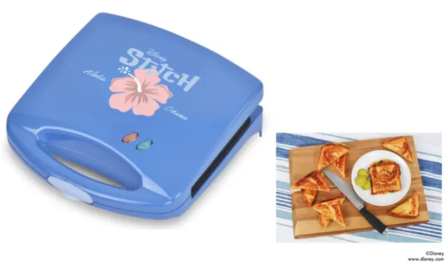 Τοστιέρα 850W DISNEY - Lilo + Stitch - Sandwich Maker 2