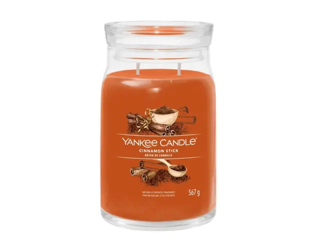 Αρωματικό Κερί Yankee Candle με διάρκεια καύσης έως 80 ώρες και άρωμα Cinnamon Stick1701372E