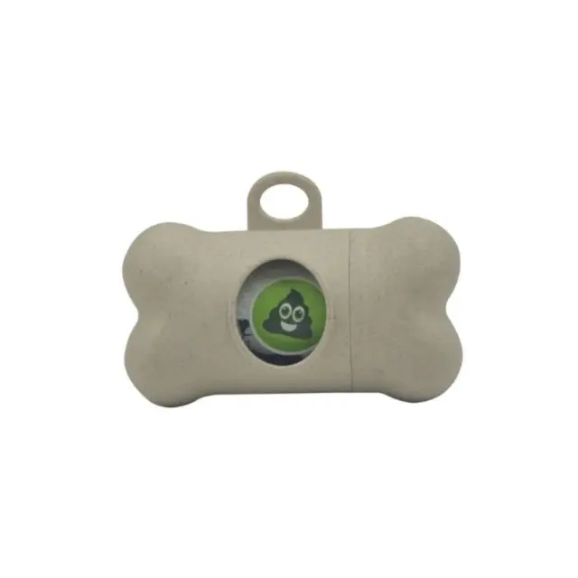 M Pets Poo Bamboo Θήκη για Σακούλες Υγιεινής Μονόχρωμο