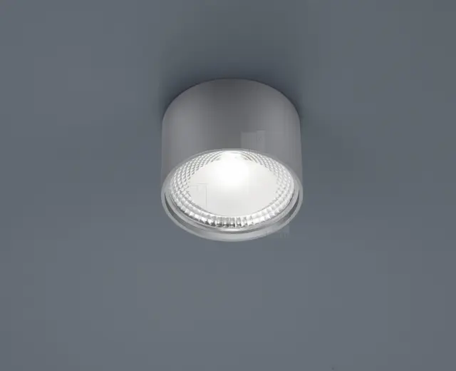 KARI Φωτιστικό Οροφής LED 12W Νίκελ Ματ Dimmable IP30 Nickel