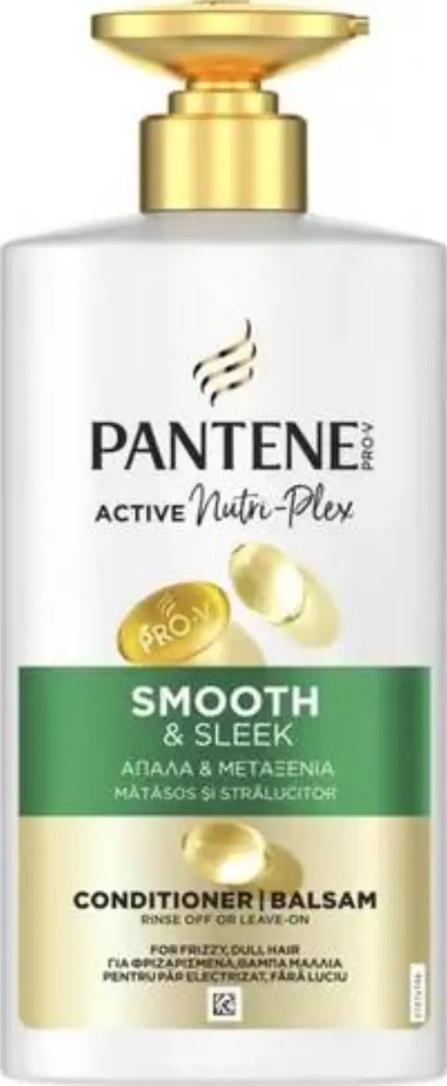 Pantene Pro-v Smooth & Silky Conditioner Κρέμα Μαλλιών 500ml