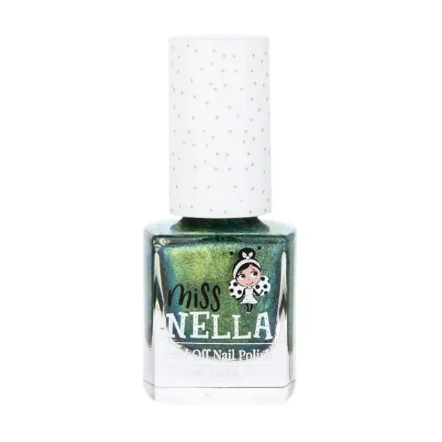 Miss Nella Peel Off Παιδικό Βερνίκι Νυχιών 4ml - Alien Poo