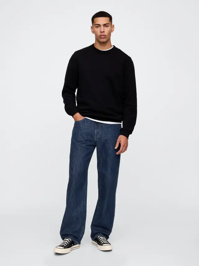 Relaxed Τζιν Παντελόνι dark wash