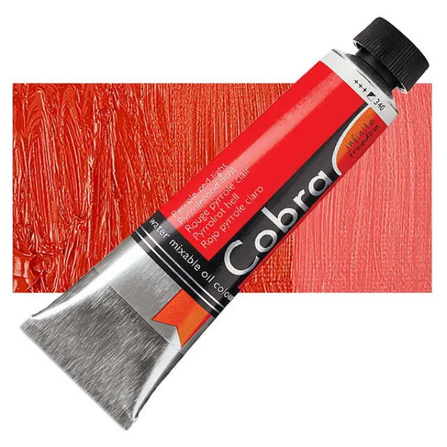 Λάδι Νερού Talens Cobra - 340 Pyrrole Red Light - 40ml