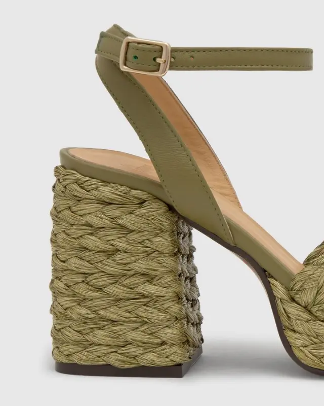 CASTANER SHOES VALERIETTE/258 OLIVE (025555 GREEN) - 41 3