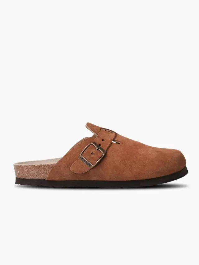 Genuins Σαμπώ Unisex δέρμα suede Καφέ GEN/RIVA MANDORLA 2